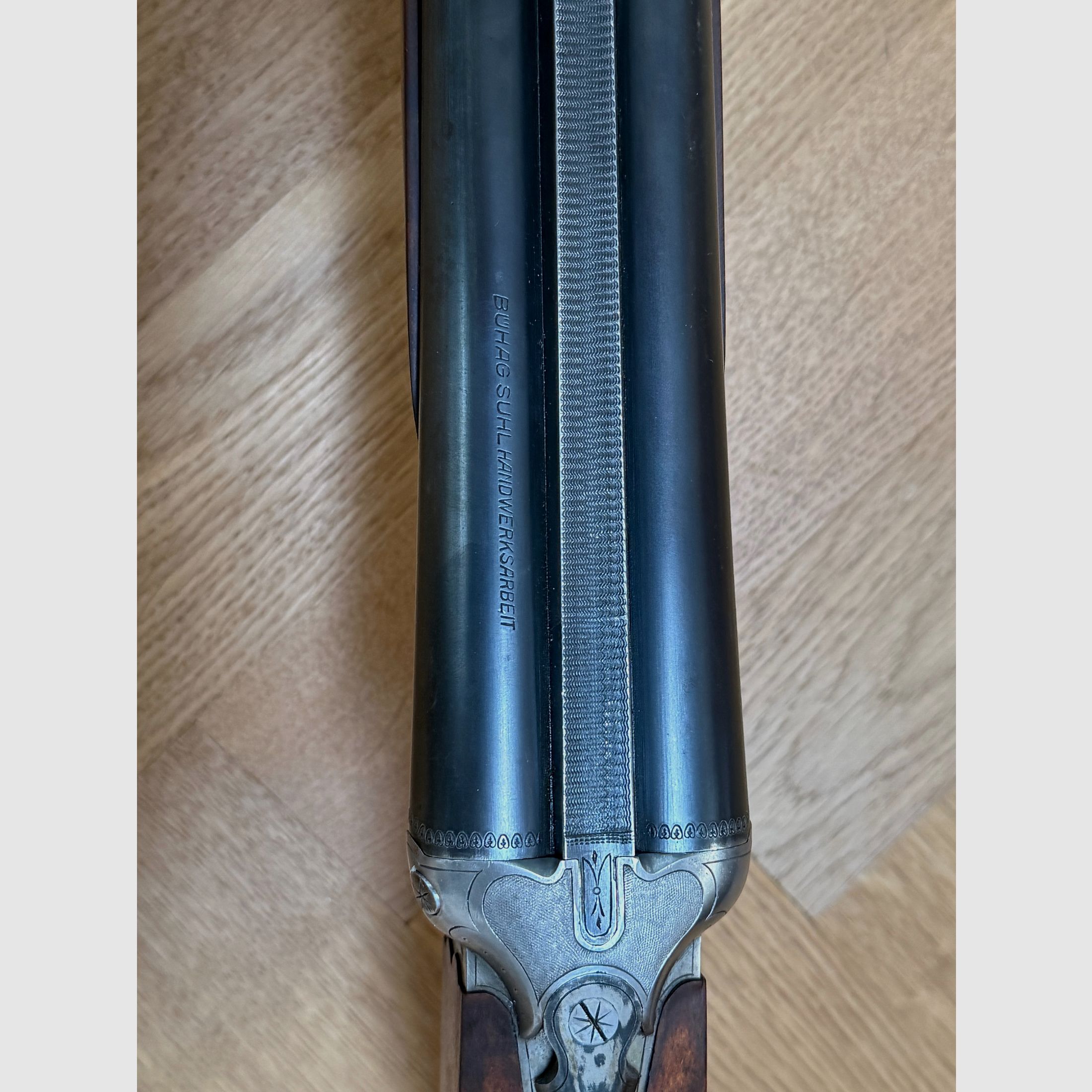 Escopeta doble Bühag Suhl 12/70