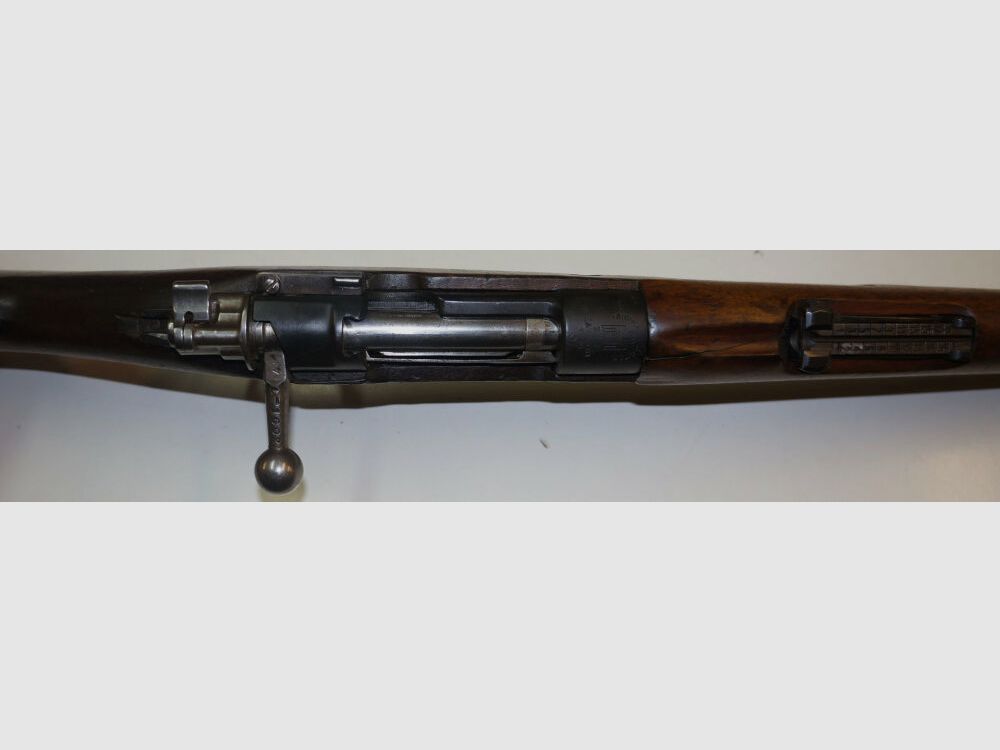 La Coruna Repetierbüchse La Coruna Mod.98/43, calibro 8x57IS, FABRICA DE ARMS-produzione del 1949, numero di serie.