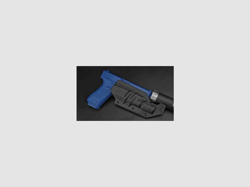 Holster de ceinture Glock compatible avec silencieux et lampes de poche, image 4 sur 4