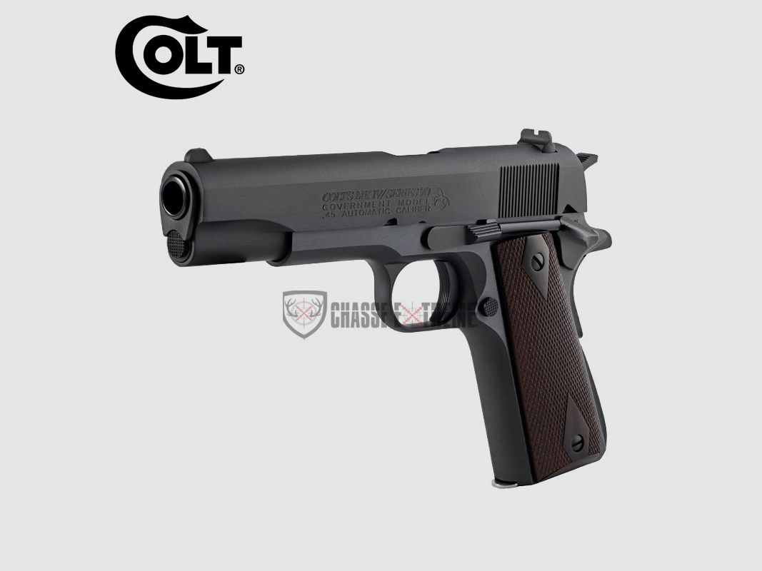 Pistole COLT Government Model 5" 7+1 Schuss Kal. 45 ACP blau, Bild 3 von 4