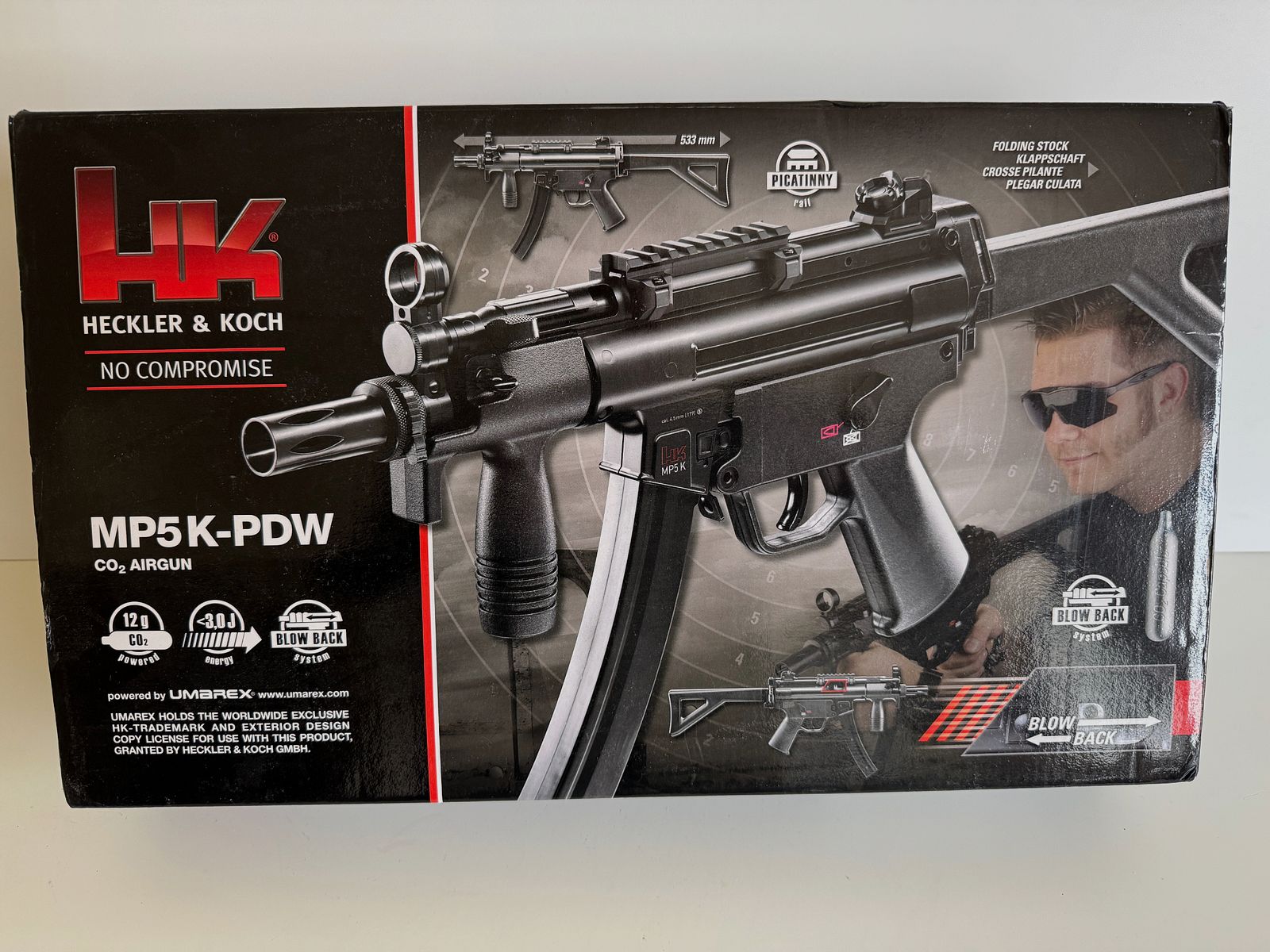Umarex Heckler&Koch MP5 K-PDW 4,5mm BB