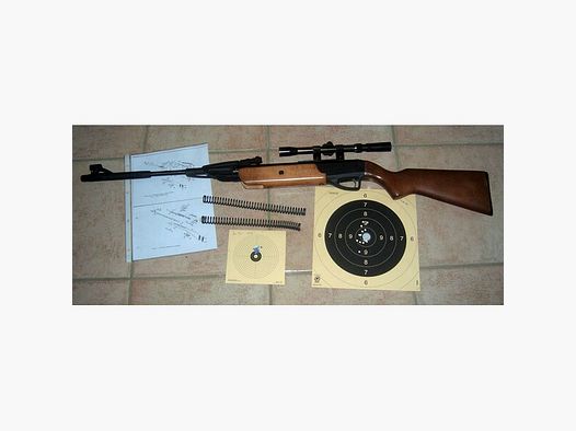 Baikal MP 512 - Luftgewehr mit Zielfernrohr Norconia 3 - 7 x 20 - Kaliber 4,5 mm (.177)