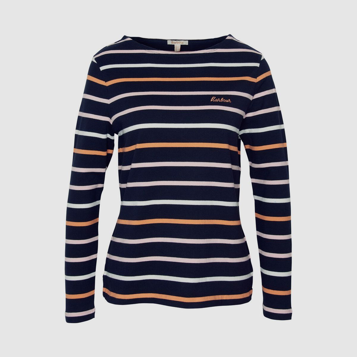 BARBOUR Streifenshirt Hawkins Navy Stripe