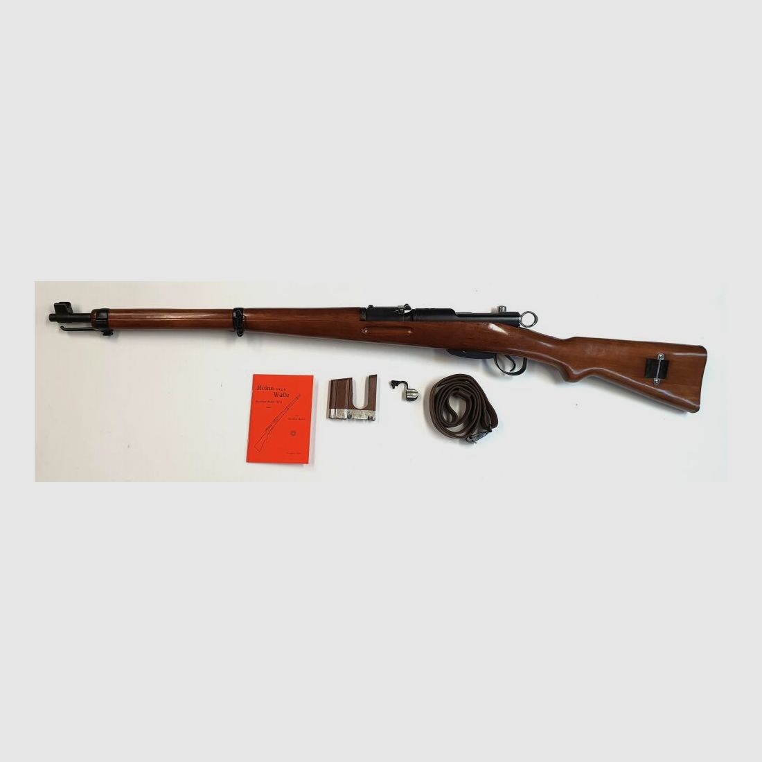 Waffenfabrik Bern Karabinek powtarzalny Szwajcarski Schmidt Rubin K31 Kaliber 7,5x55 Swiss z dopasowanymi numerami i odnowiony