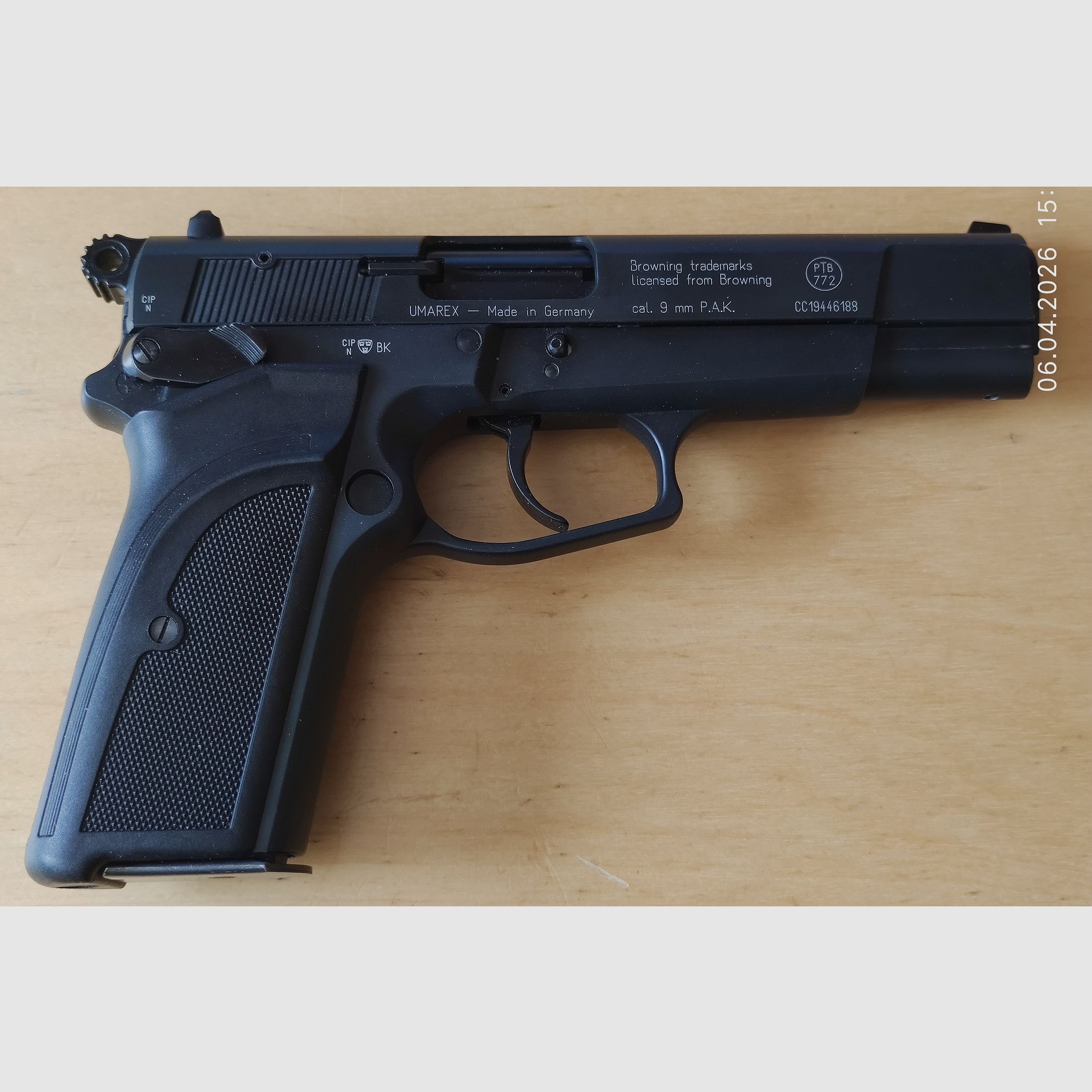 Browning GPDA 9 Schreckschusspistole