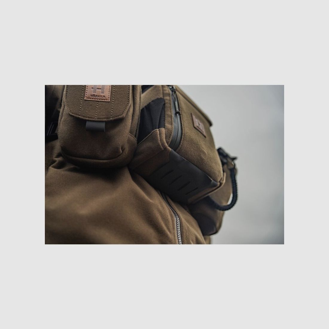 Härkila Fernglashalter Dark willow green One Size