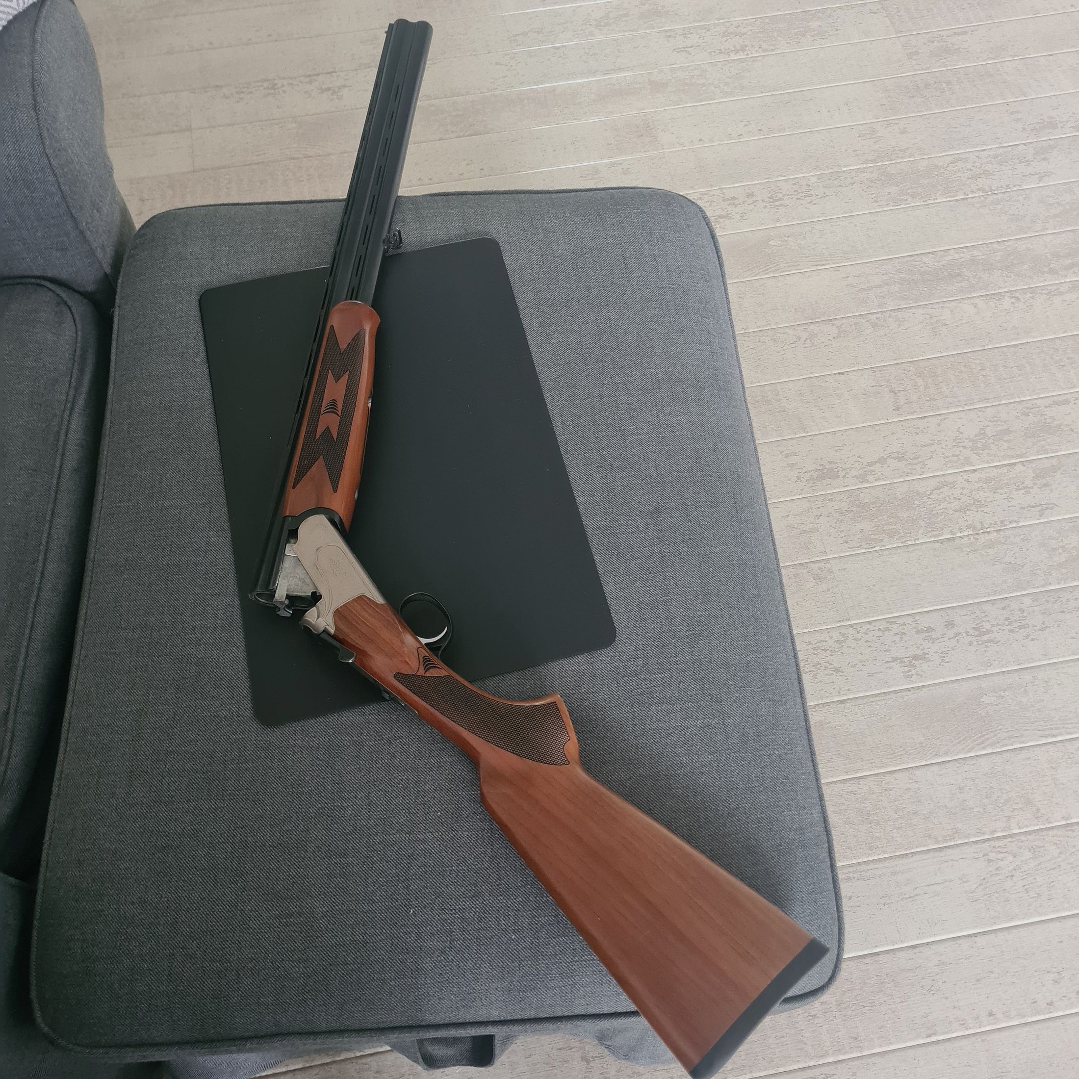 Bockdoppelflinte Hubertus Bayard 12/76