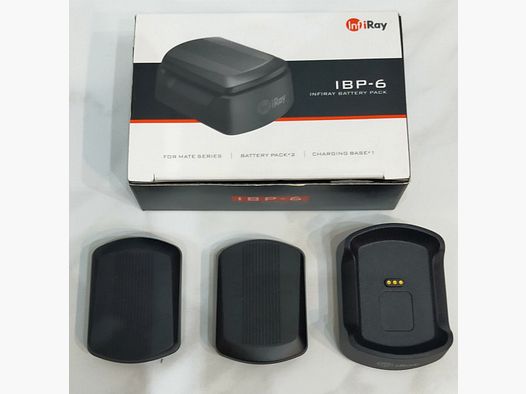 Infiray IBP-6 Akkus + Ladegerät Wechsel-Akkus
