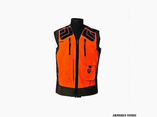 GILET – UNIVERS – ADVENTURE UNIVERS-TEX GRÜN/ORANGE