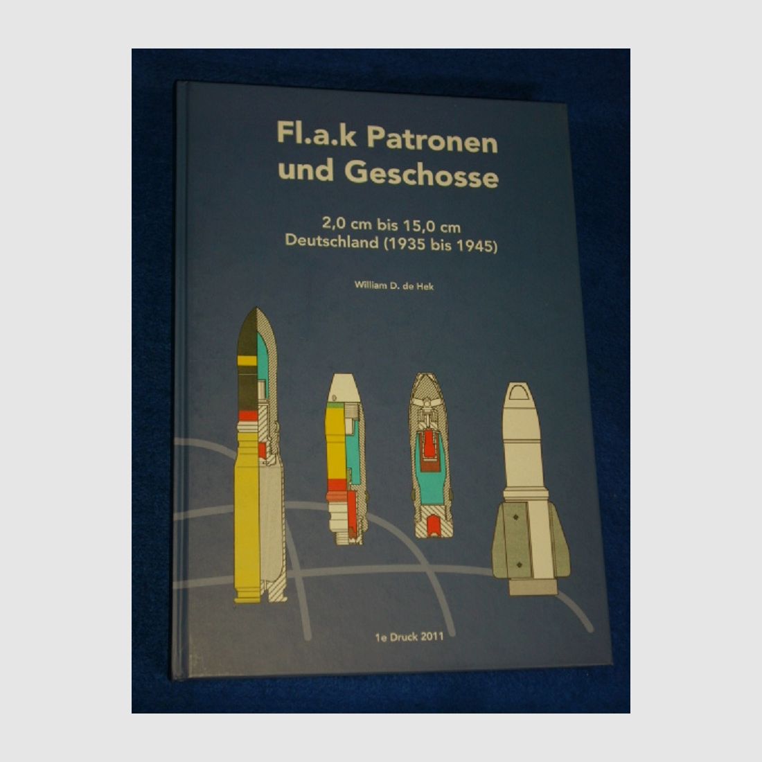Fl.a.k cartridges en projectielen 2,0 cm tot 15,0 cm Duitsland 1935 tot 1945