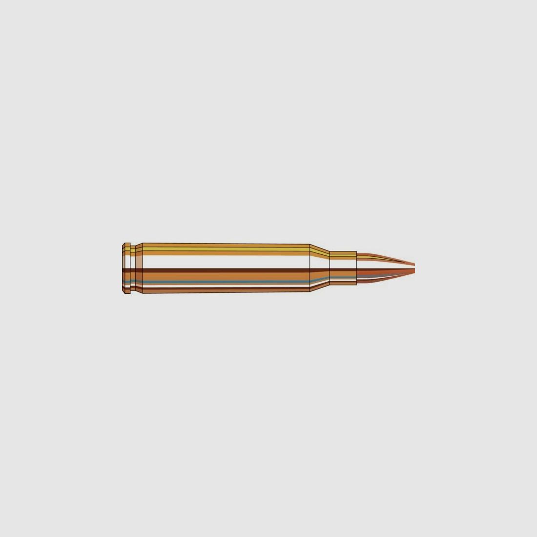 Hornady HS/HP Match 3,56g, Frontier .223Rem; 5,56x45Nato
