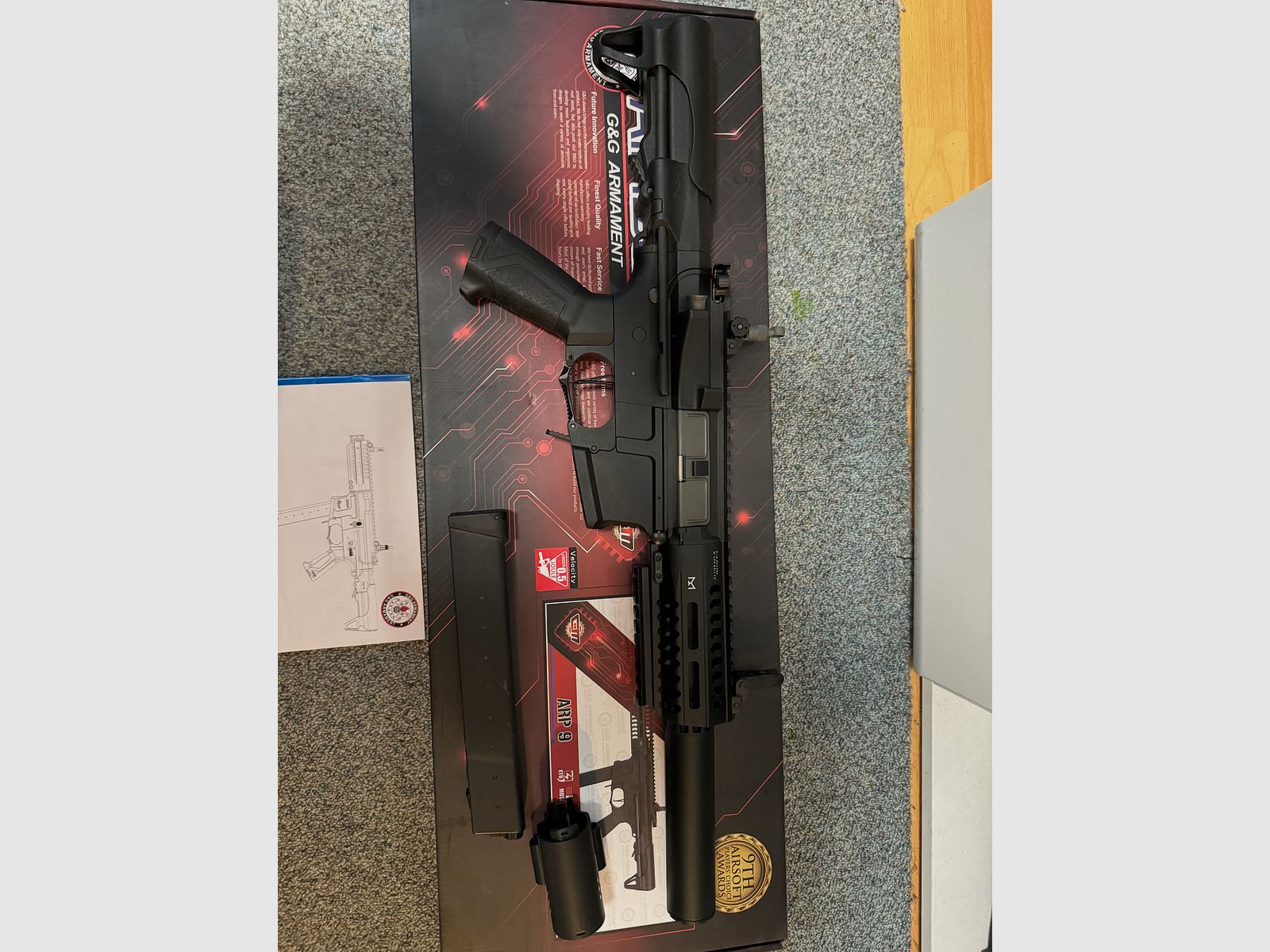 Airsoft ARP9 0,5J