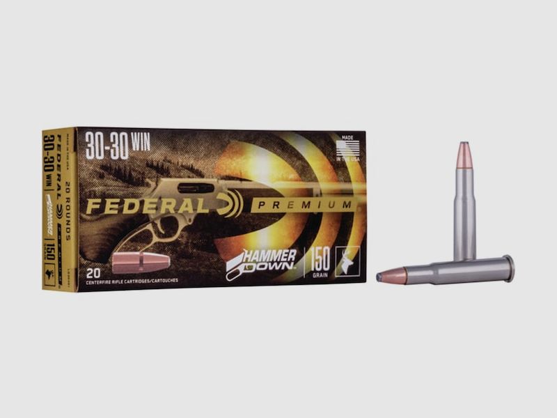 Federal HammerDown .30-30 Win. 150GR Bonded Soft Point 20 cartucce