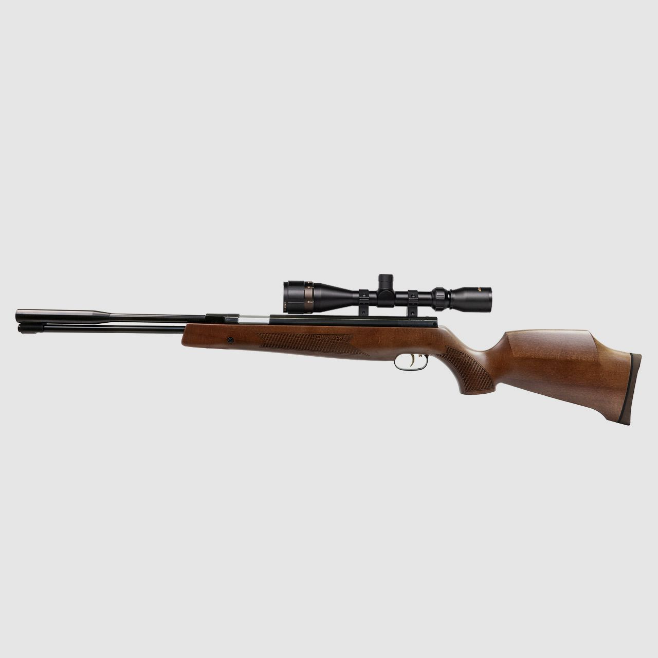 Starrlauf Luftgewehr Weihrauch HW 97 K Buchenholzschaft mit Line Checkering Kaliber 4,5 mm (P18)