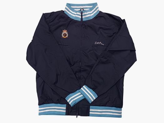 BOMBER JACKET SPANISH EQUESTRIAN FEDERATION ZALDI NAVY
