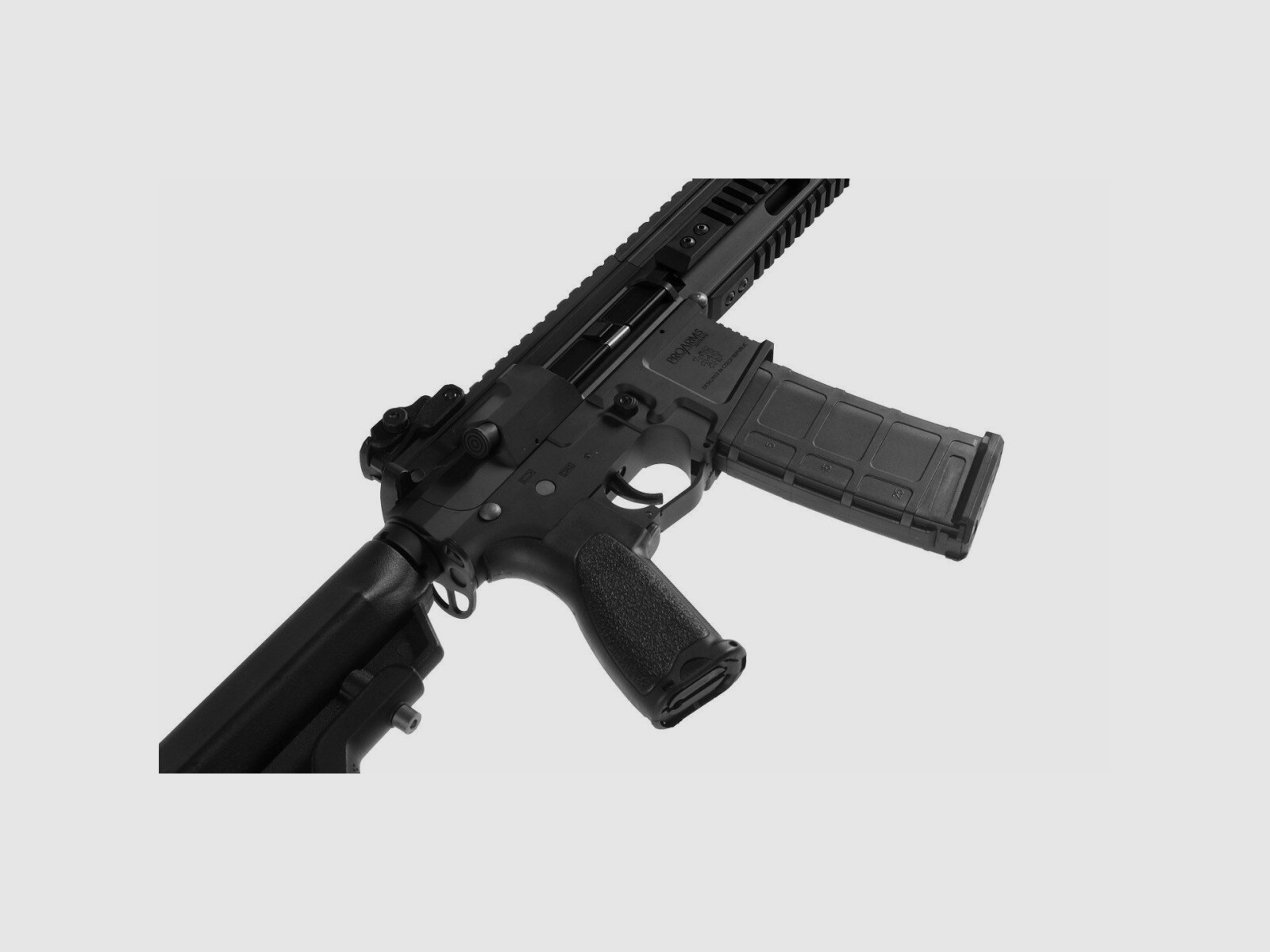 Proarms PAR MK3 14,5 cala stalowa czarna HPA airsoft karabin wolny od 18 lat | Delta Armory