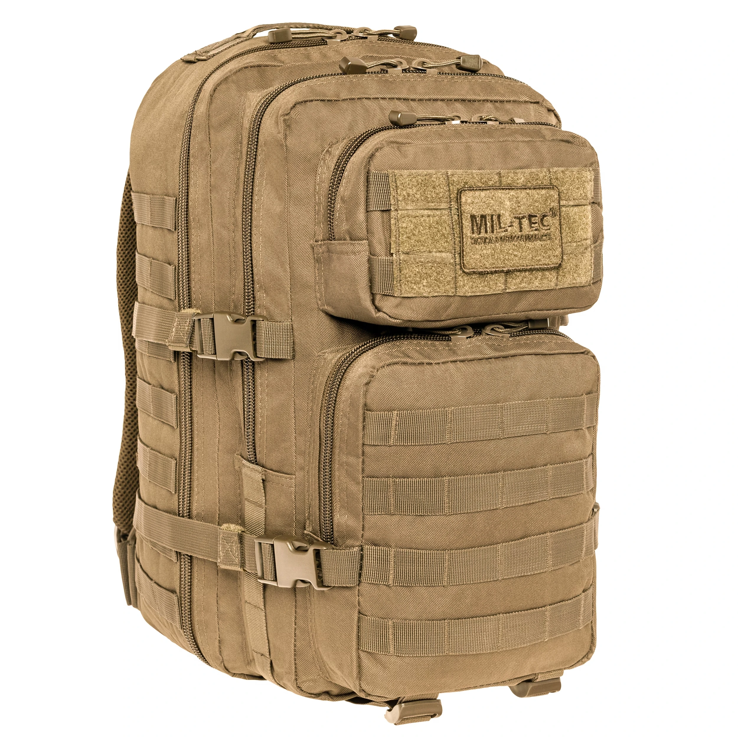 Mil-Tec US ASSAULT PACK LG 36L mochila militar táctica molle Coyote – desierto