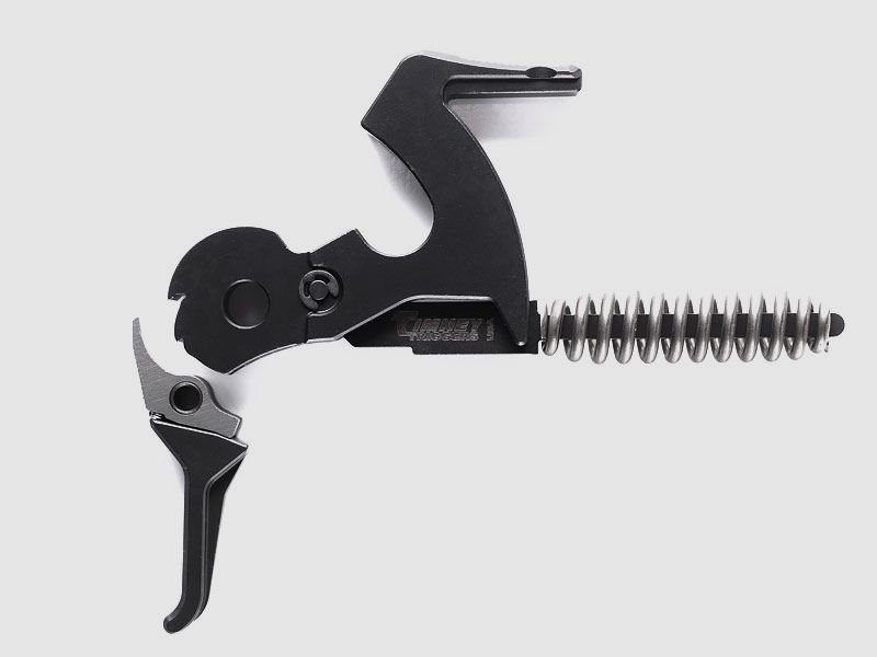 TIMNEY Abzug für MARLIN Lever Action Schwarz, Straight (gerades Abzugszüngel)