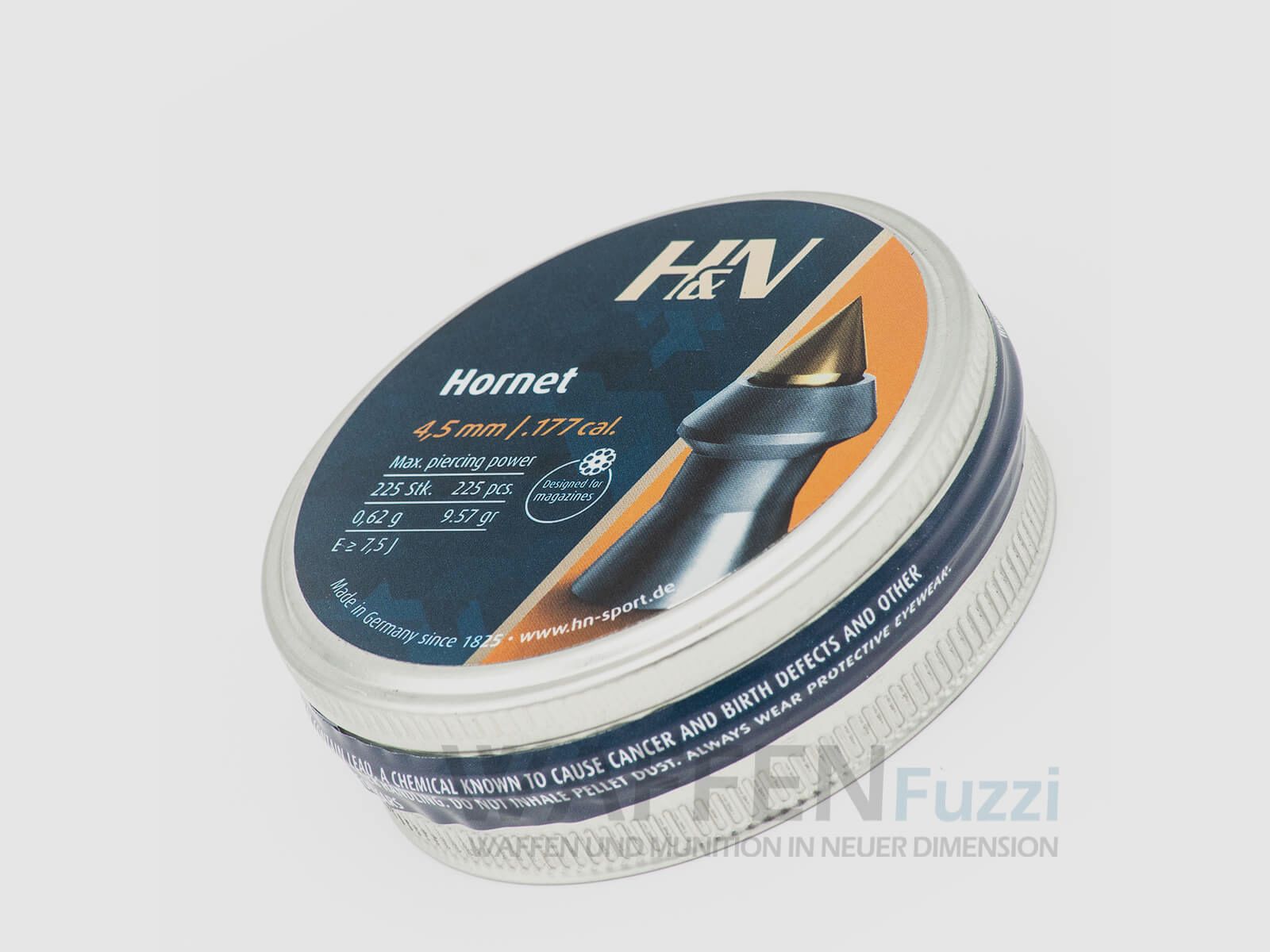 H&N Hornet 225 szt. Diabolo kaliber 4,5mm