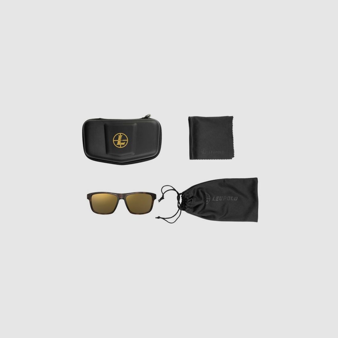 Leupold Katmai Matte Tortoise Bronze Mirror Shooting Glasses, image 7 of 7