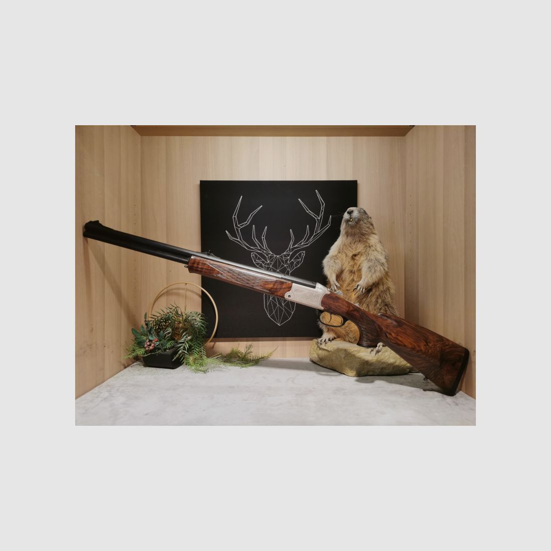 Bergstutzen Blaser Luxus .30R Blaser + 5,6x50R Mag - 60cm - Waffen Schlemmer Ingolstadt