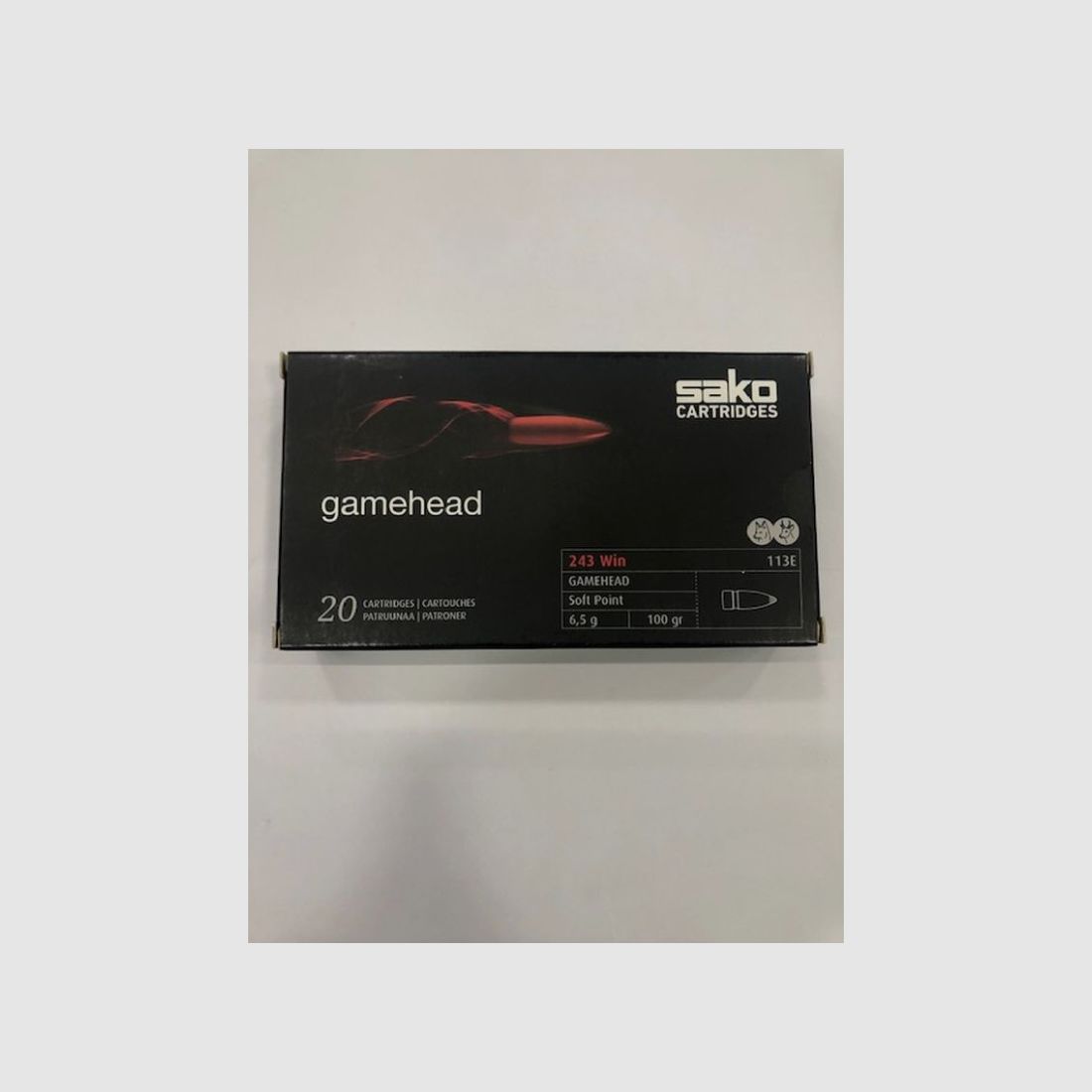 SAKO PATRONEN Kal. 243 Win 100 gr, Bild 2 von 2