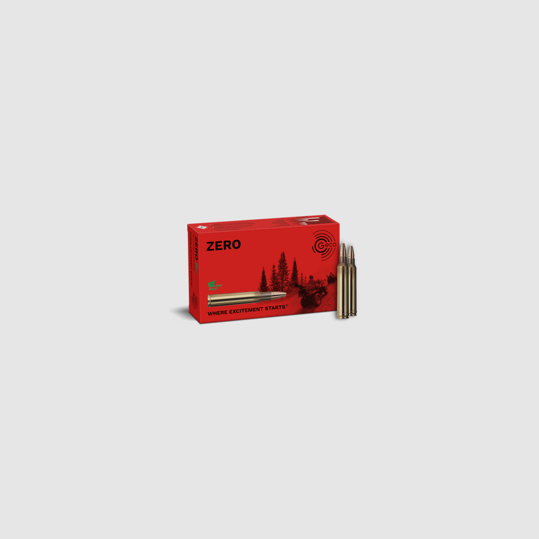 .300 Win. Mag. Geco Zero 8.8g / 136grs., Bild 1 von 2