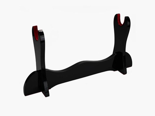 The Shogun high-gloss sword stand with fabric inserts for 1 sword