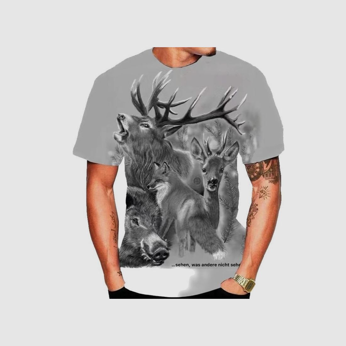 Dual optics T-shirt Wild