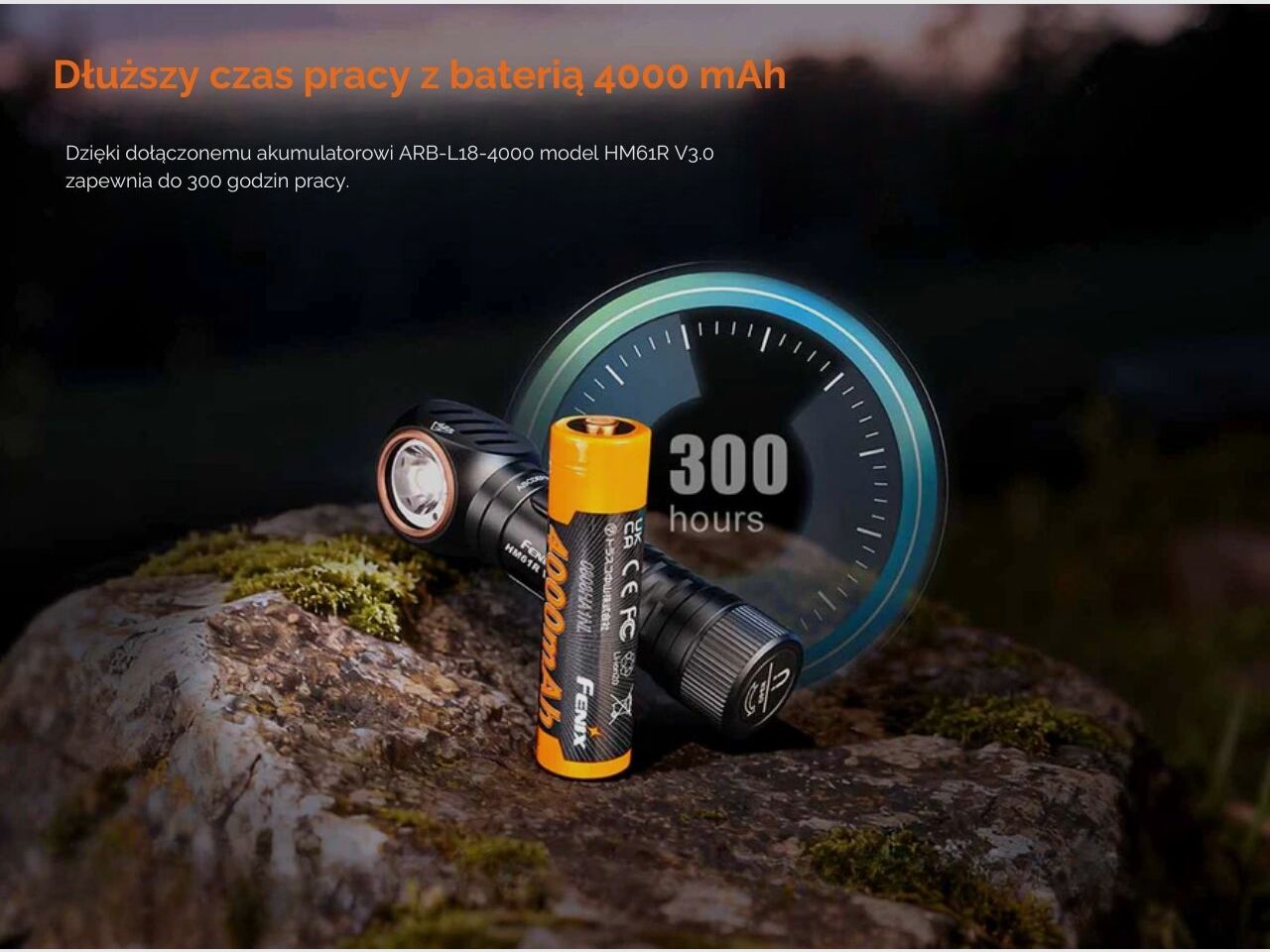 FENIX HM61R V3.0 Lampe frontale – 1800 lumens, image 24 sur 26