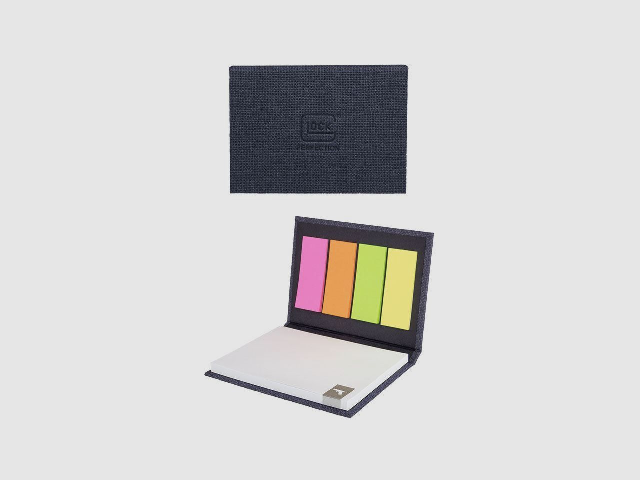 Glock Sticky Note/Sticky Marker Book - Textile Design - 10.5×8 cm