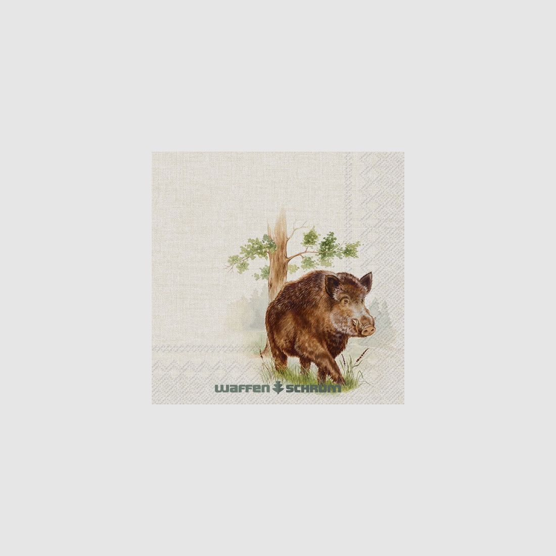 Fritzmann Servietten Wildschwein
