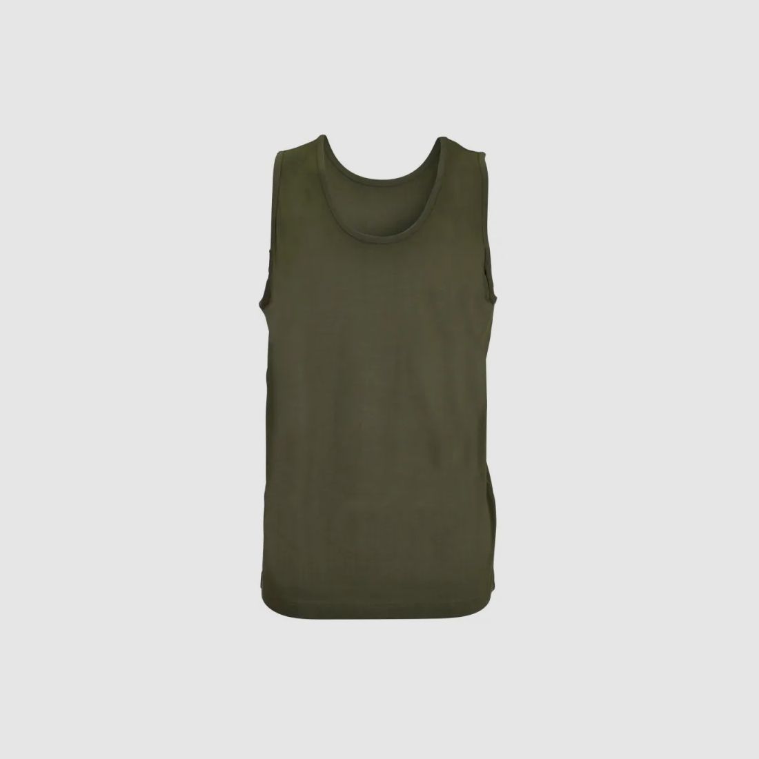 Light cotton tank top 160g/m² khaki S to 3XL, image 2 of 6