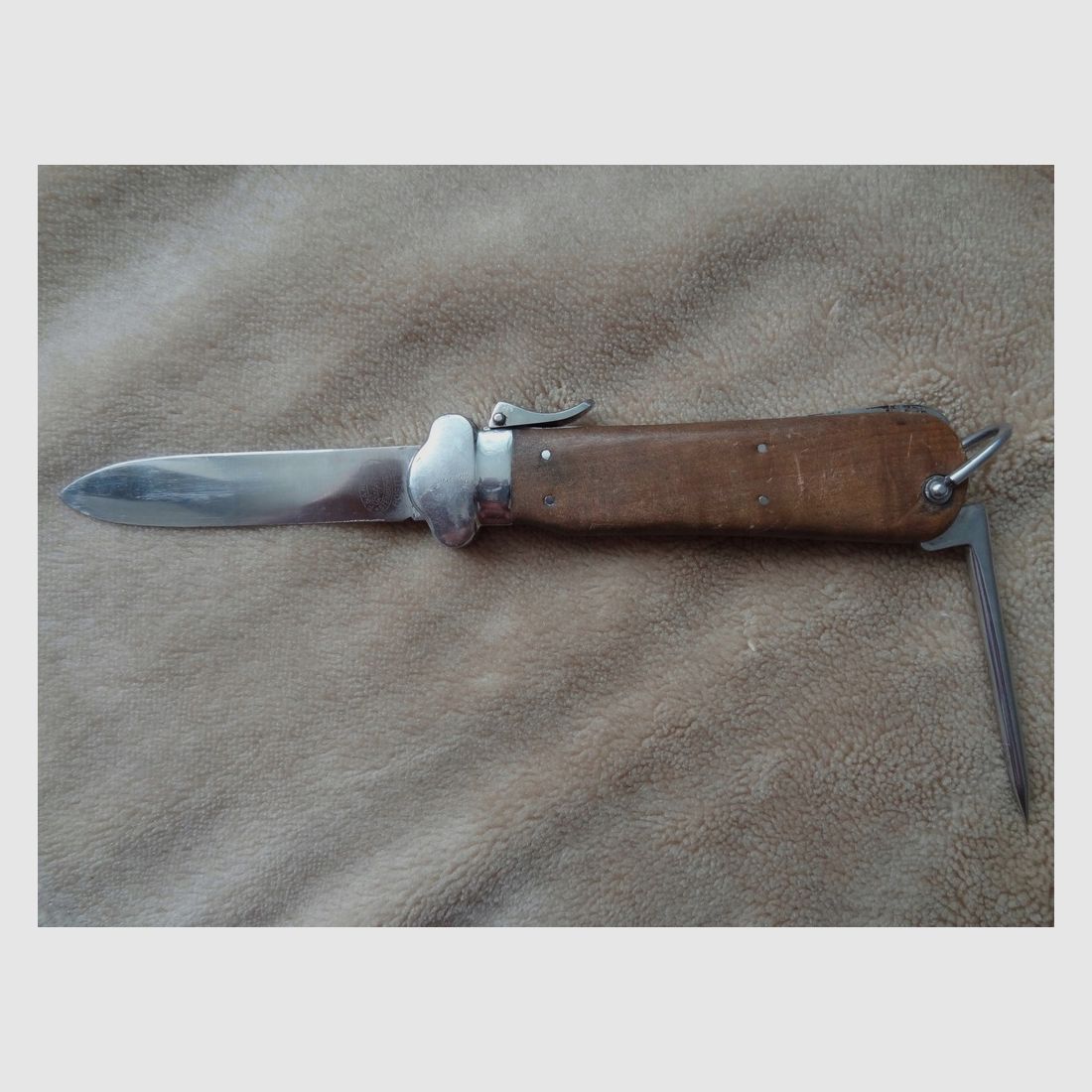 Coltello da volo Luftwaffe della Seconda Guerra Mondiale F. A. Helbig