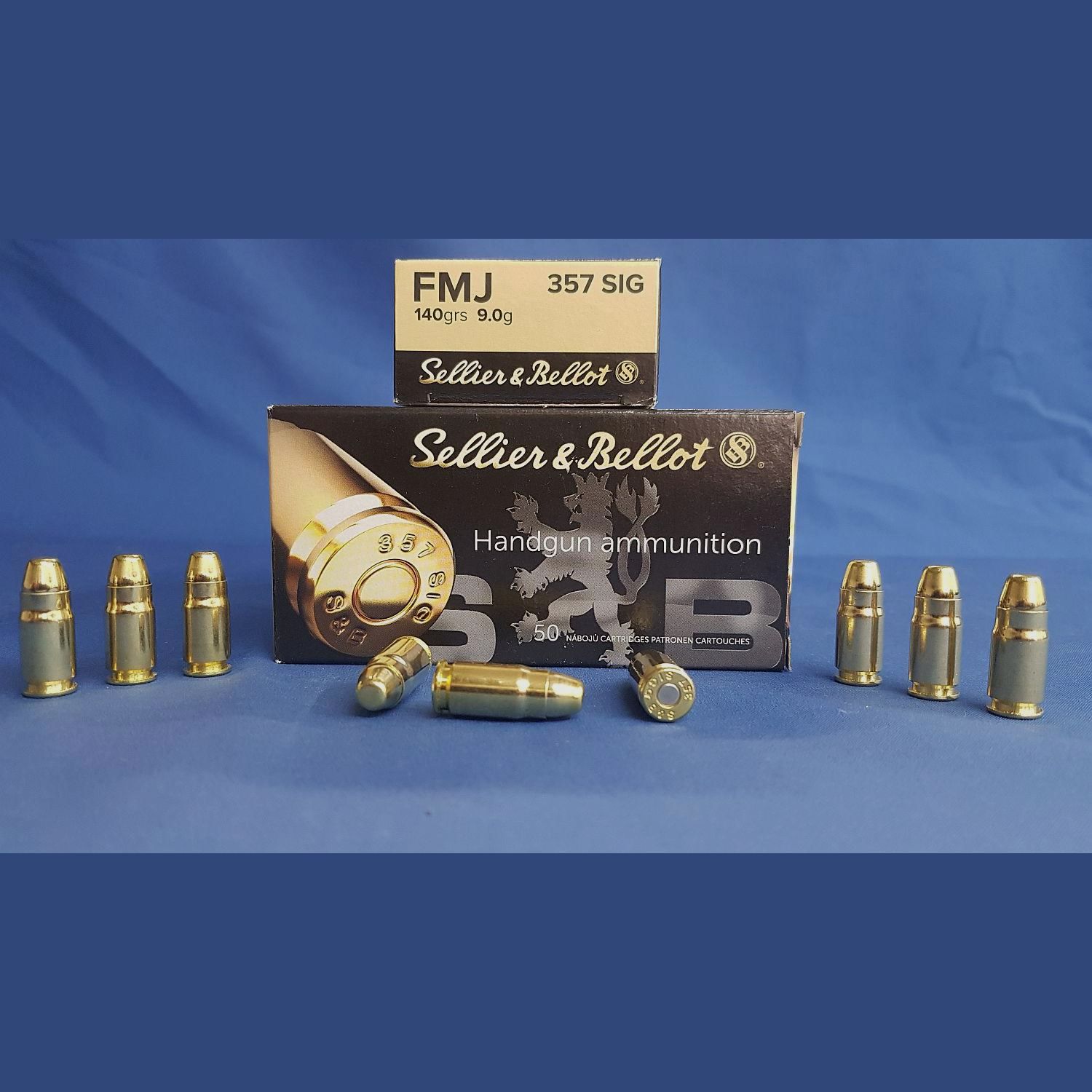 Sellier&Bellot .357 SIG Vollmantel 9,0g/140grs.