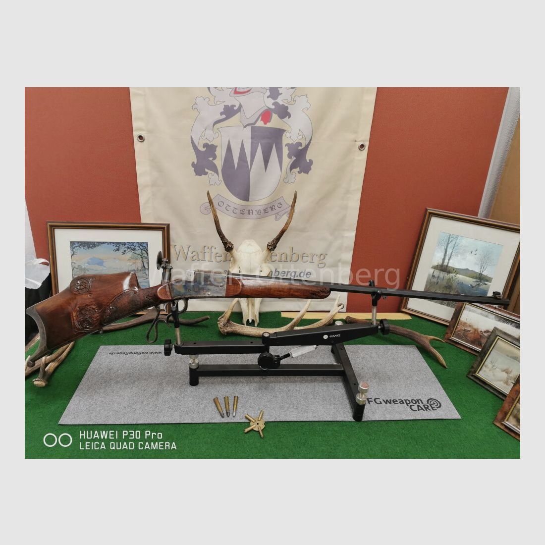 Franz Ernst Nürnberg System Aydt Scheibenbüchse