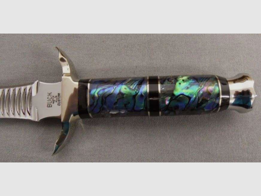 Buck Messer BK976Pum L.E. File Paua Shell, Bild 4 von 4