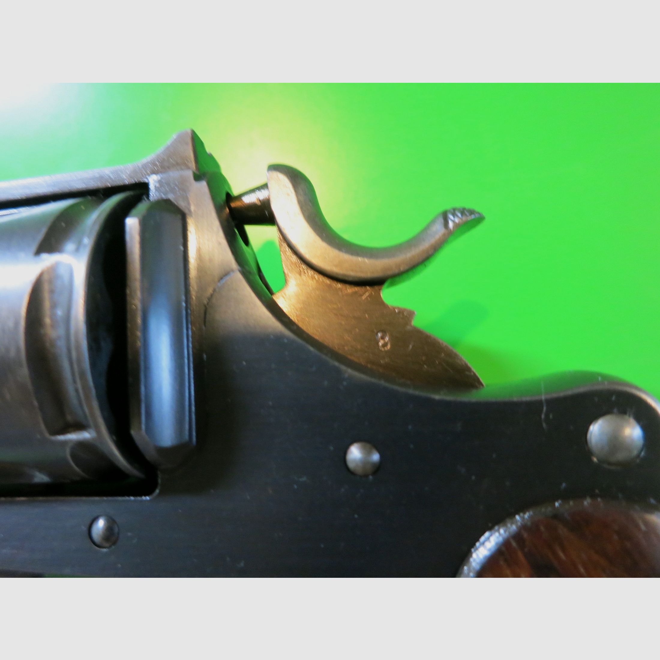 Revolver d'ordonnance Suisse modèle 1882 (revolver d'armée 82), W+F Berne, militaire-privé #96