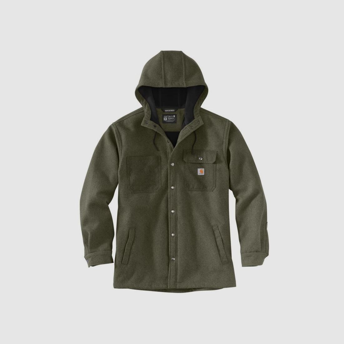 Carhartt Herren Kapuzen-Shirtjacke Wind & Rain Bonded
