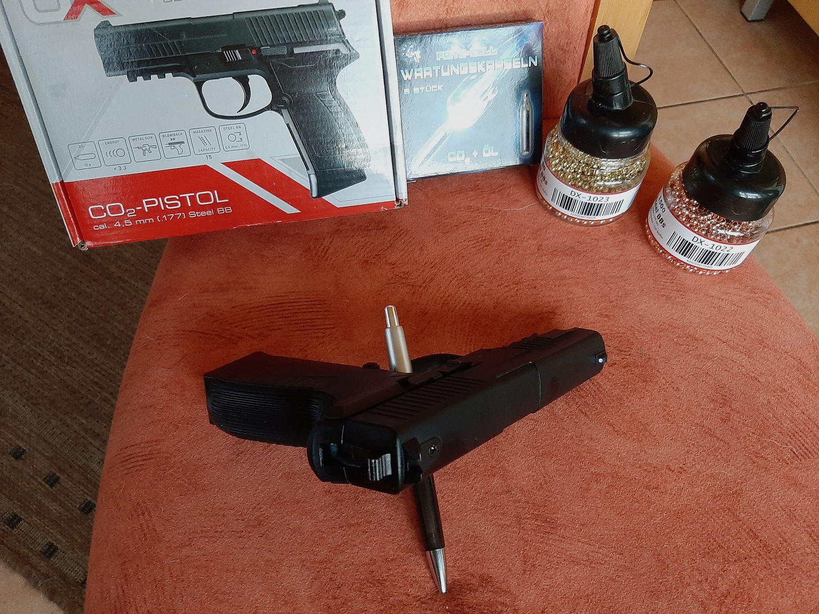 Umarex HPP 4,5mm co2 BB