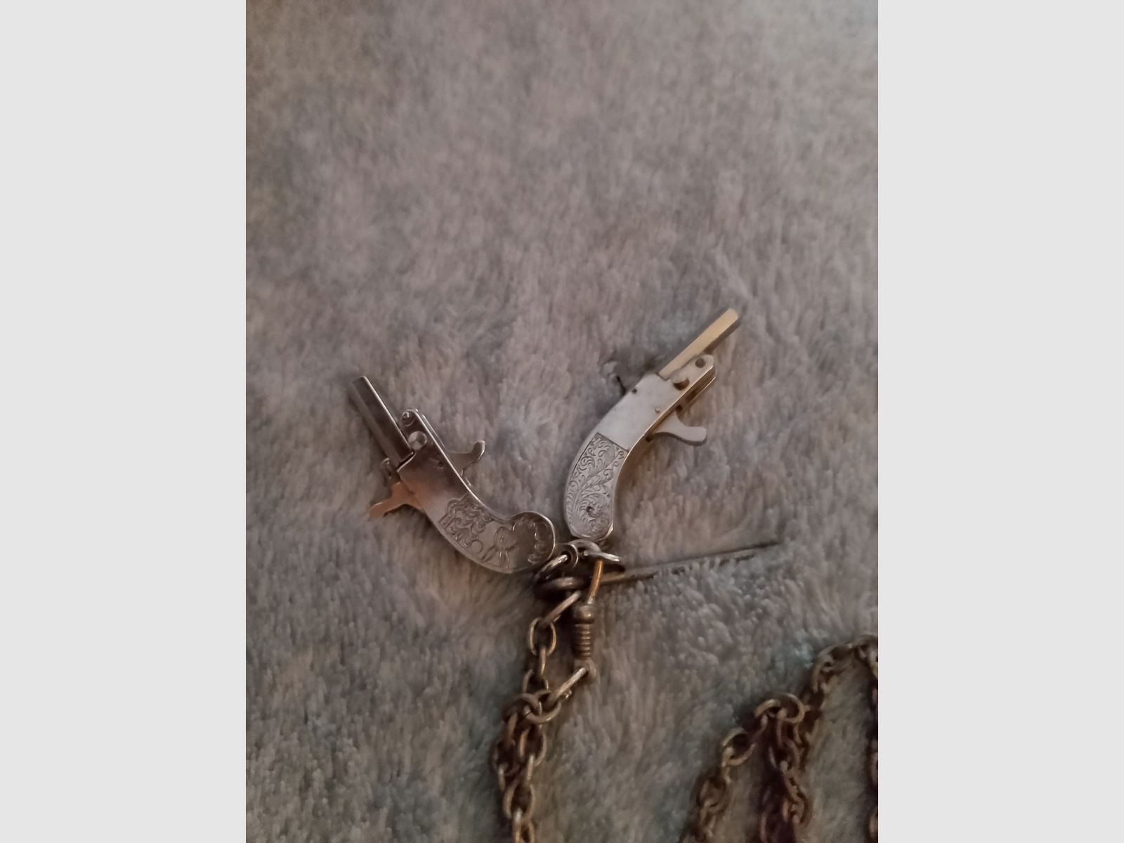 German Maus Pistole Breloque 2mm