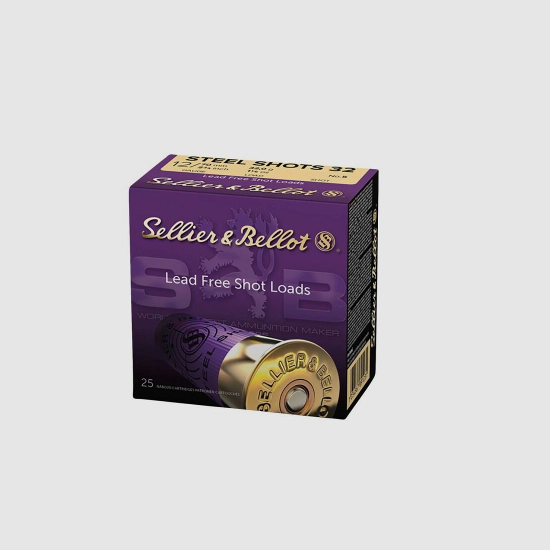 Sellier & Bellot Jacht Staal 3,6mm 32g