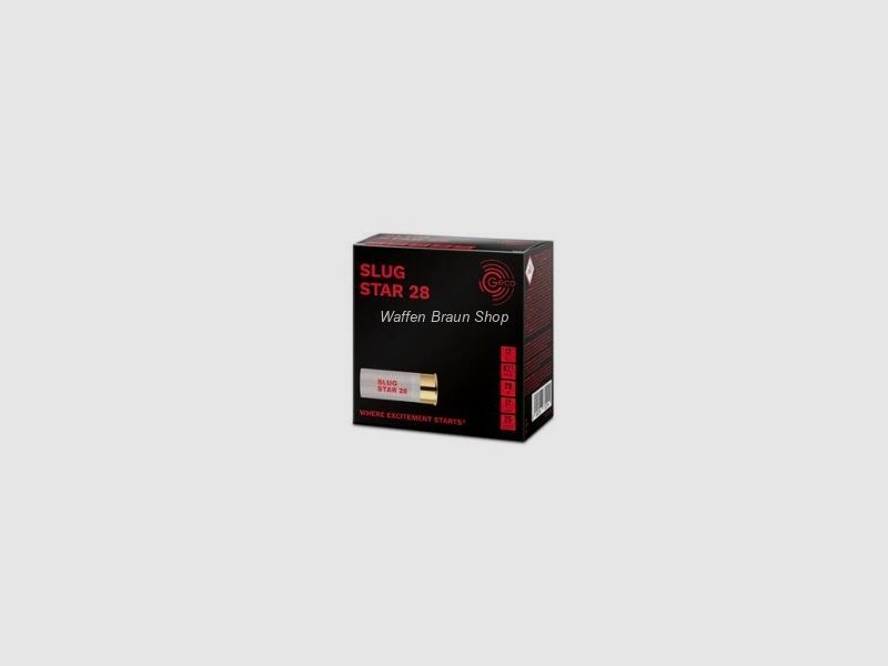 GECO COMP SLUG Star 28 12/67,5 28g 25ER