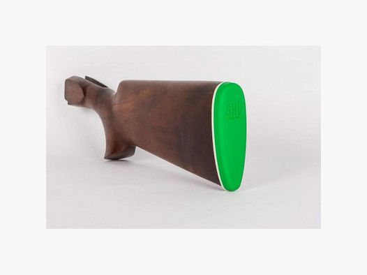 Shu shoulder pad green and white