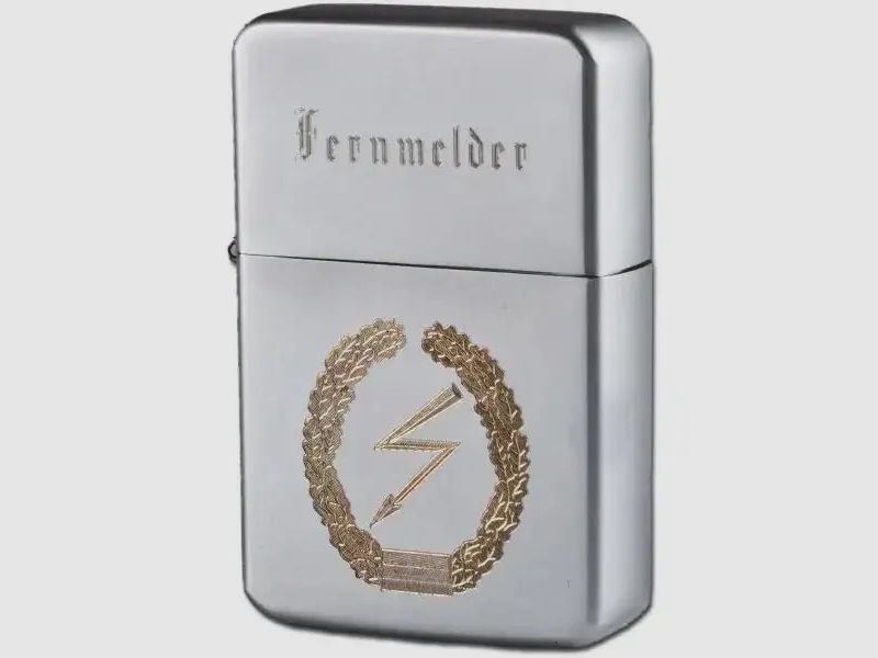 Bundeswehr Original Bundeswehr Original Feuerzeug Z-Plus Gas mit Gravur Fernmelder