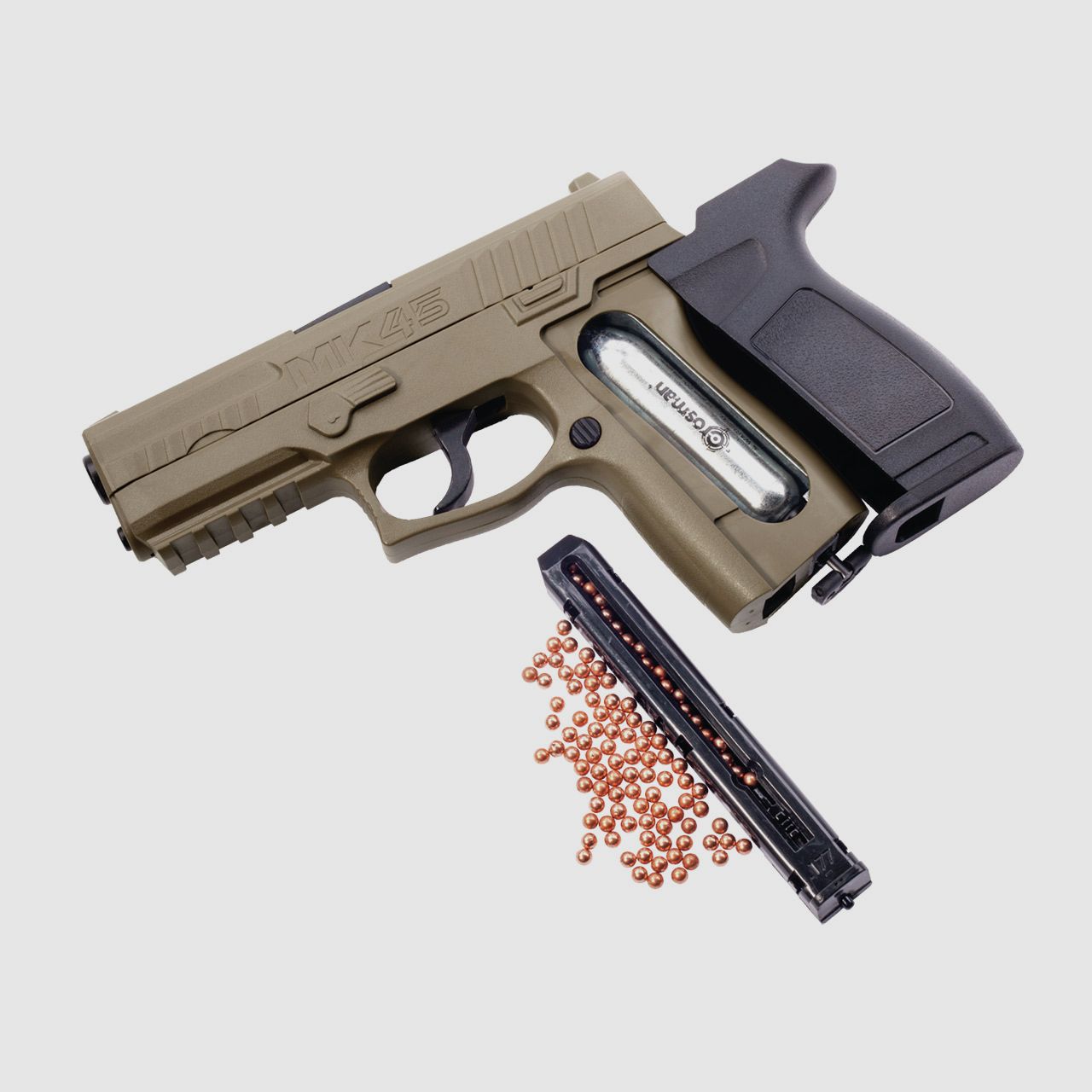 CO2 Pistole Crosman MK45 Dual Tone Kaliber 4,5 mm BB (P18)