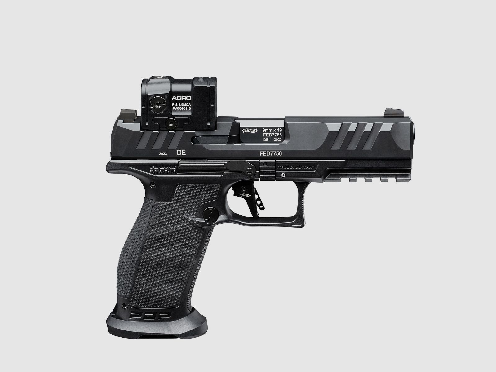 Walther PDP Full Size 4.5" Professional Acro – 9 mm Para, image 2 of 3