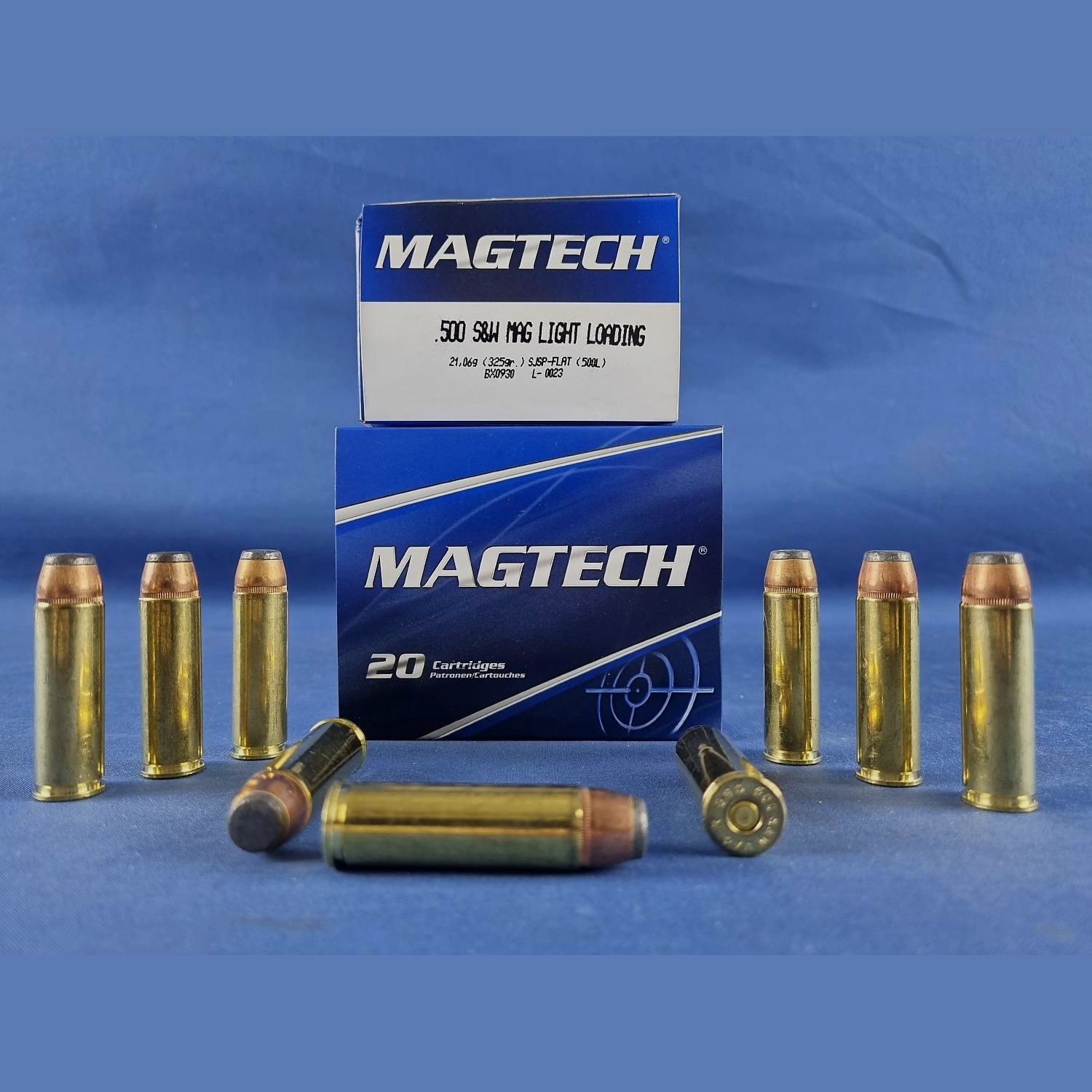 Magtech .500 S&W SJSPF 21,0g/325grs.