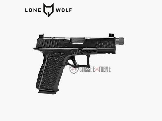 Pistole LONE WOLF Dusk19 mit Gewinde Lauf Kal. 9x19mm Schwarz