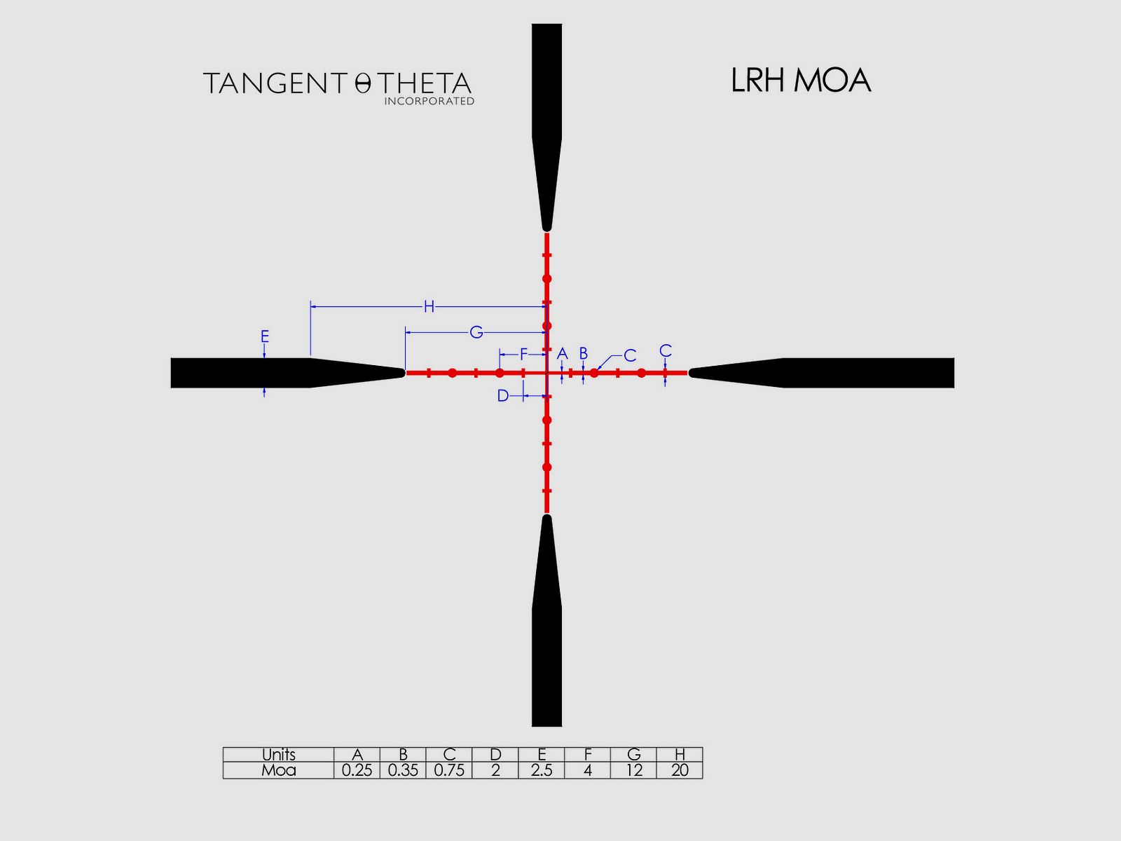Tangent Theta riflescope 3-15×50 Long Range Hunter, image 3 of 3